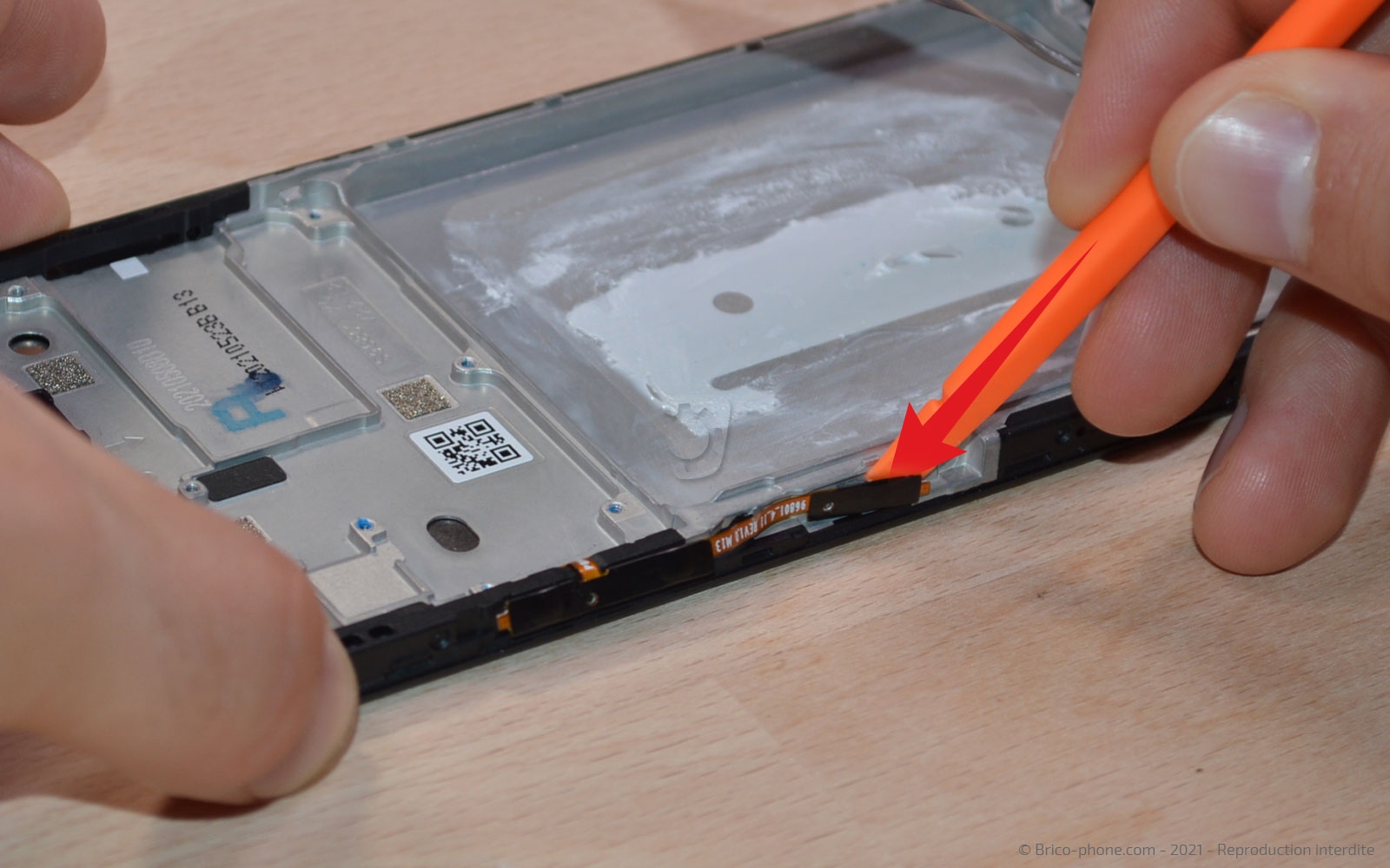 Démontage complet sur Galaxy A22 (5G) photo 4