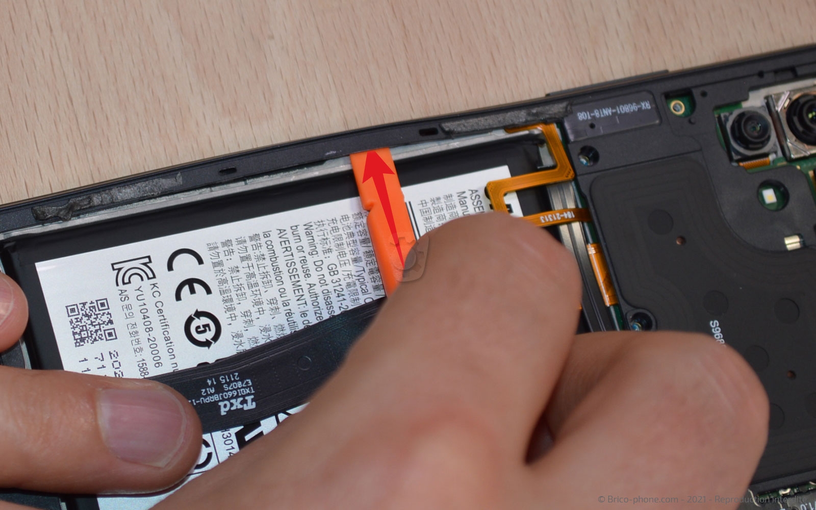 Démontage complet sur Galaxy A22 (5G) photo 2