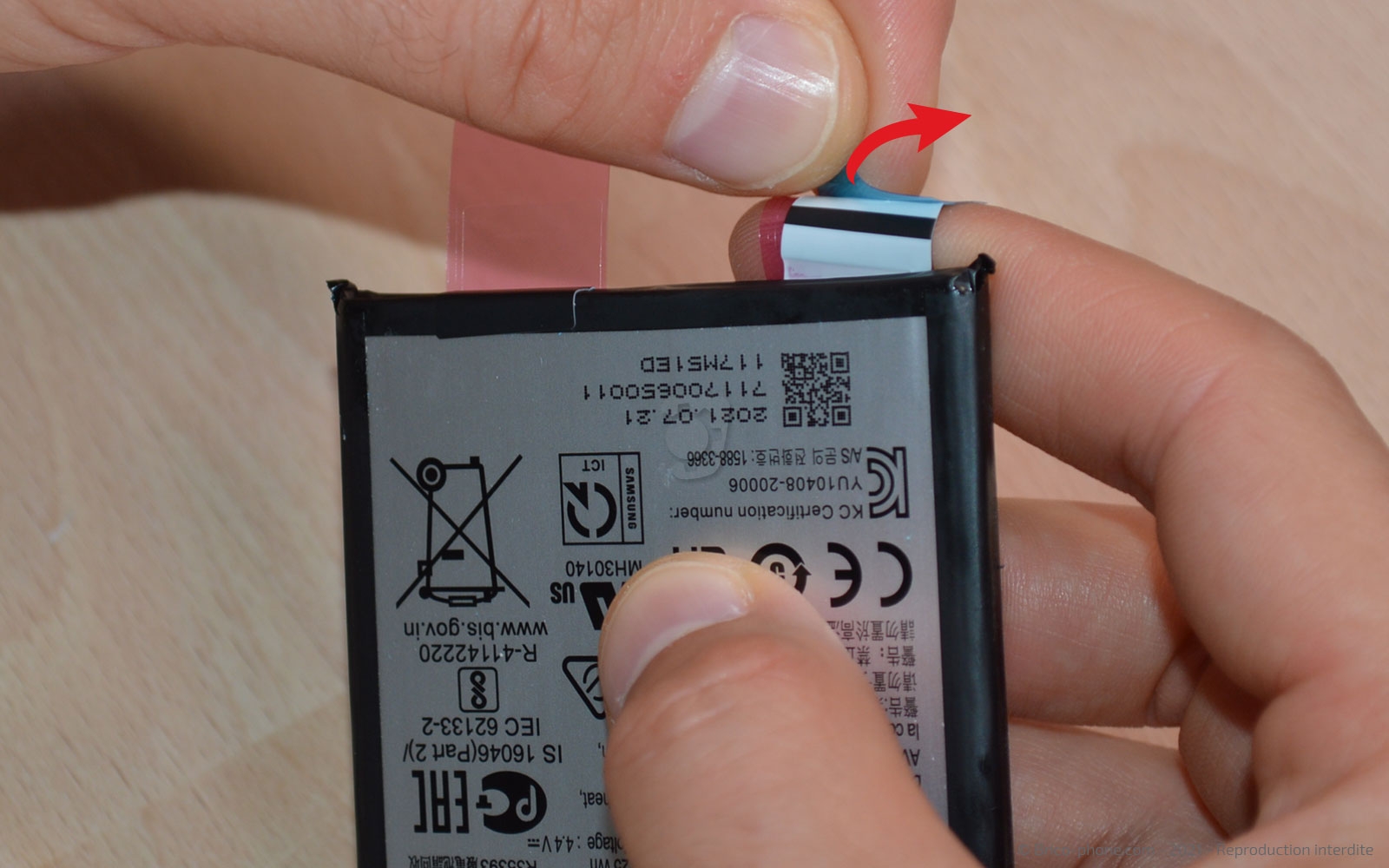 Changement du bloc écran sur Galaxy A22 (5G) photo 1