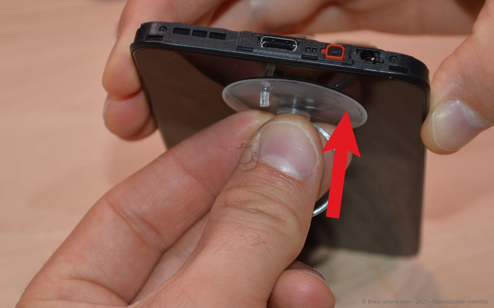 Changement du bloc écran sur Galaxy A22 (5G) photo 3