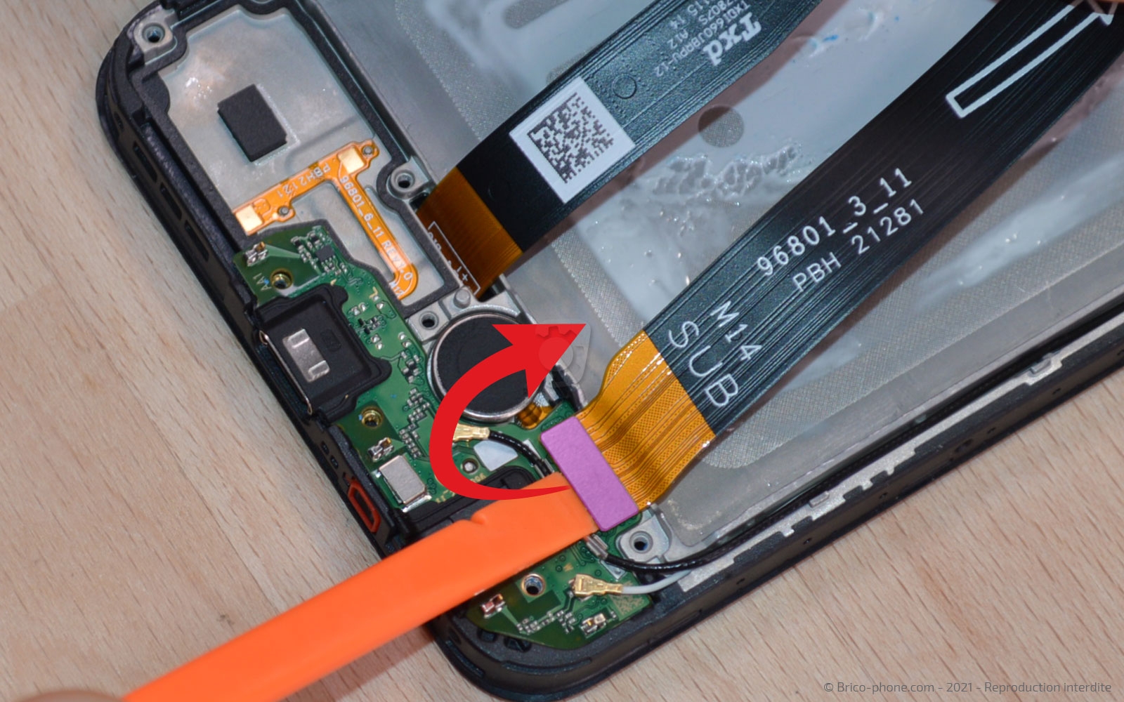 Changement du bloc écran sur Galaxy A22 (5G) photo 1