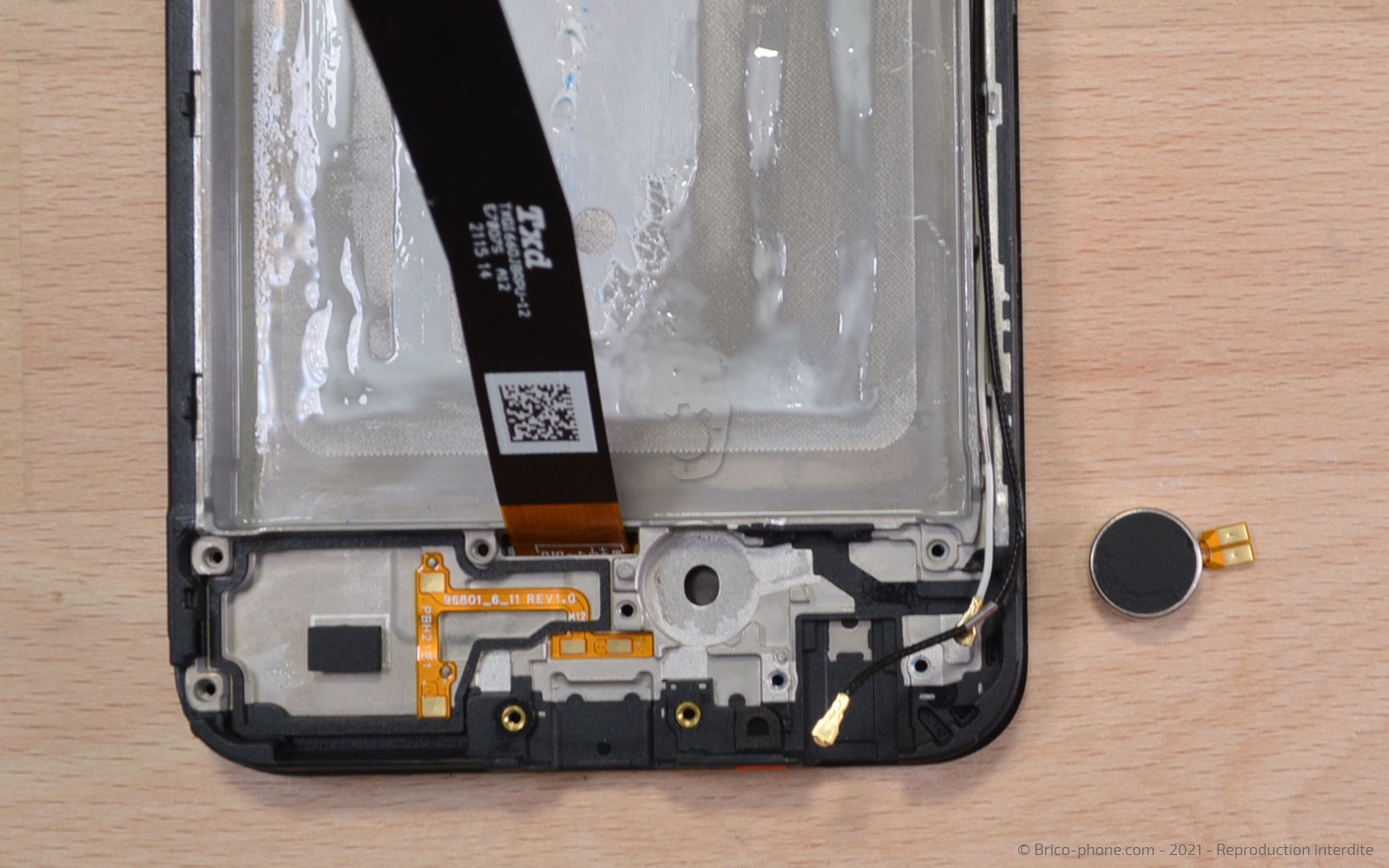 Changement du bloc écran sur Galaxy A22 (5G) photo 3