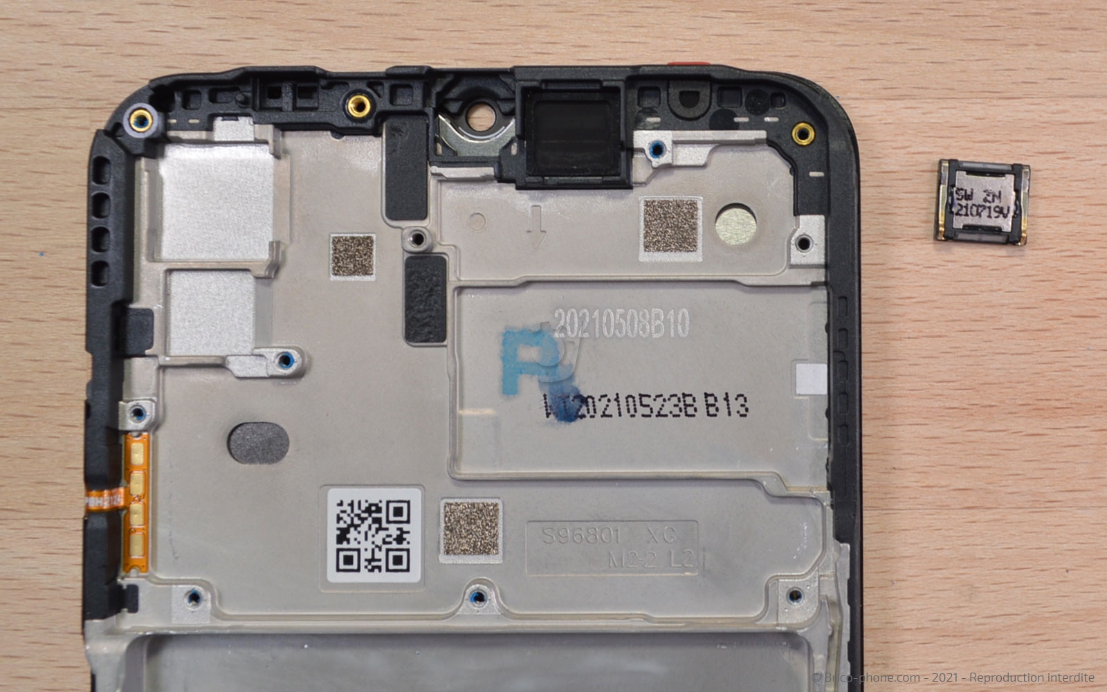 Changement du bloc écran sur Galaxy A22 (5G) photo 3