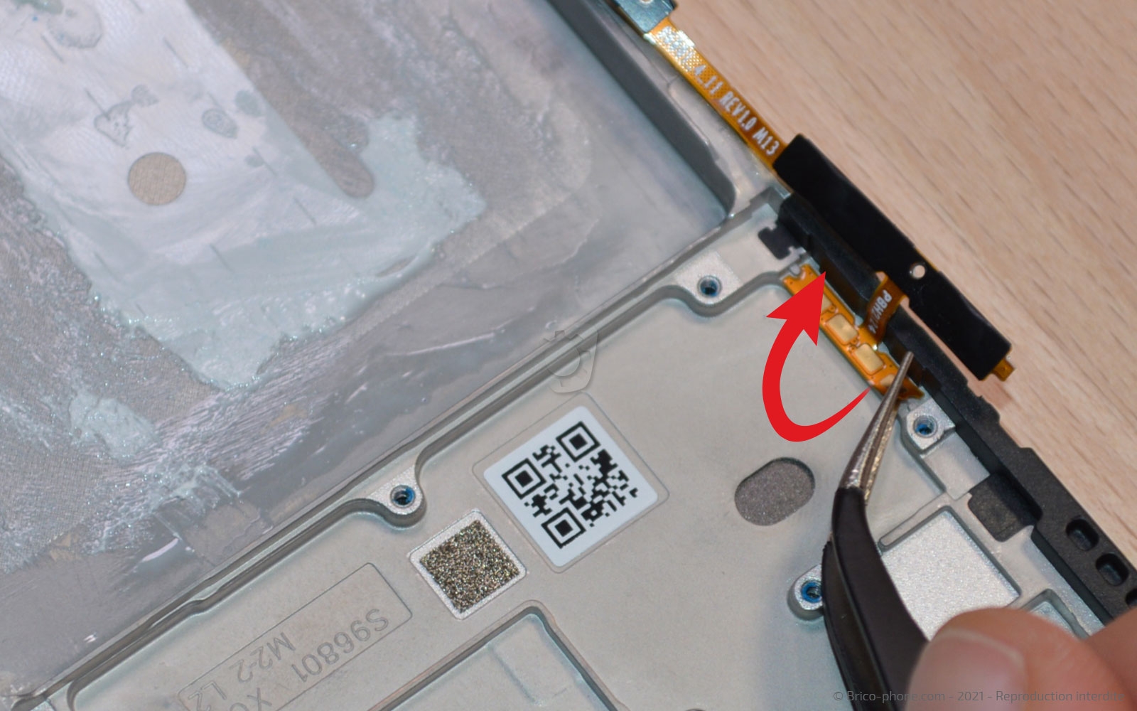 Changement du bloc écran sur Galaxy A22 (5G) photo 1