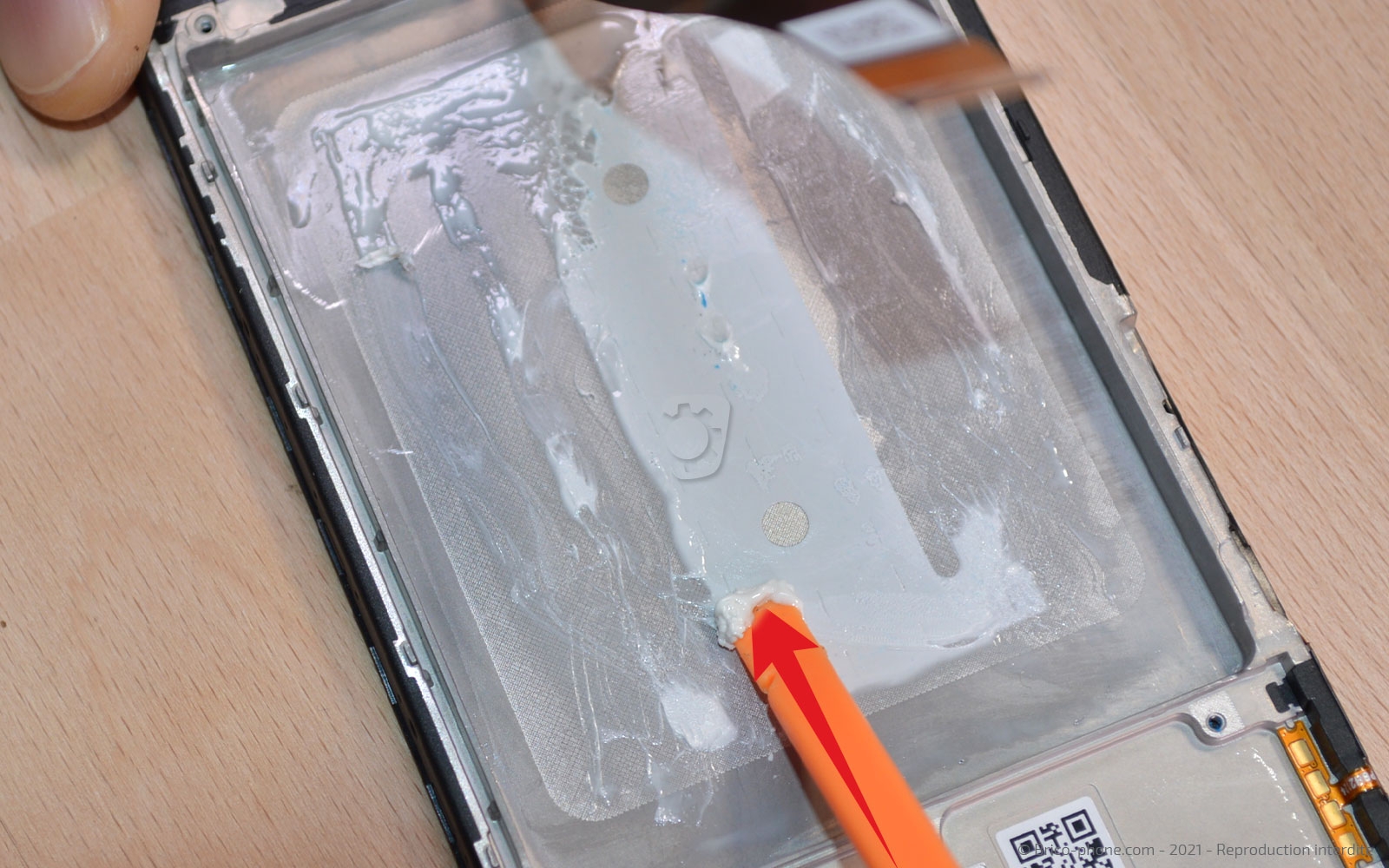 Changement de batterie sur Galaxy A22 (5G) photo 1