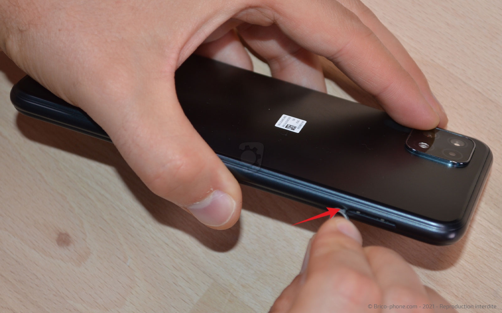 Changement de batterie sur Galaxy A22 (5G) photo 1