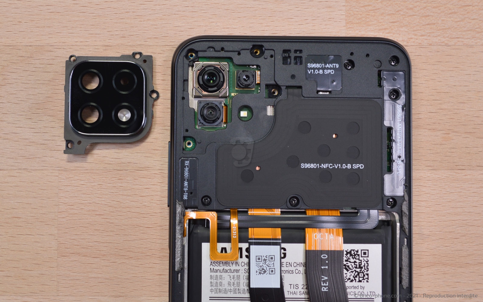 Changement de connecteur de charge sur Galaxy A22 (5G) photo 3