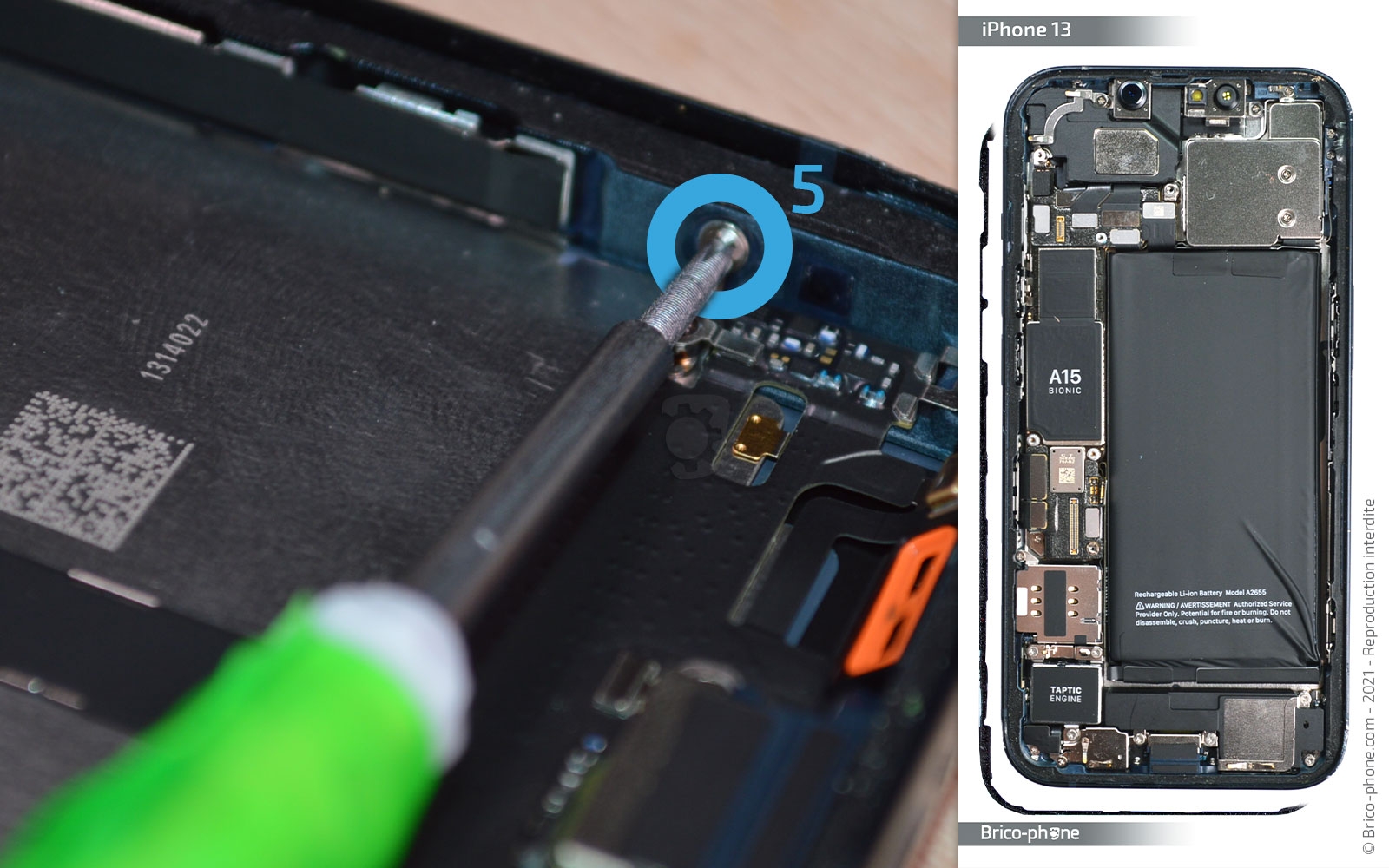 Guide de réparation sur iPhone 13 photo 2