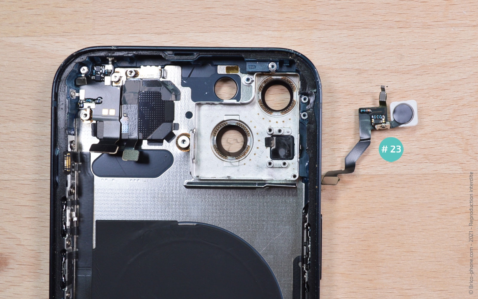Guide de réparation sur iPhone 13 photo 3