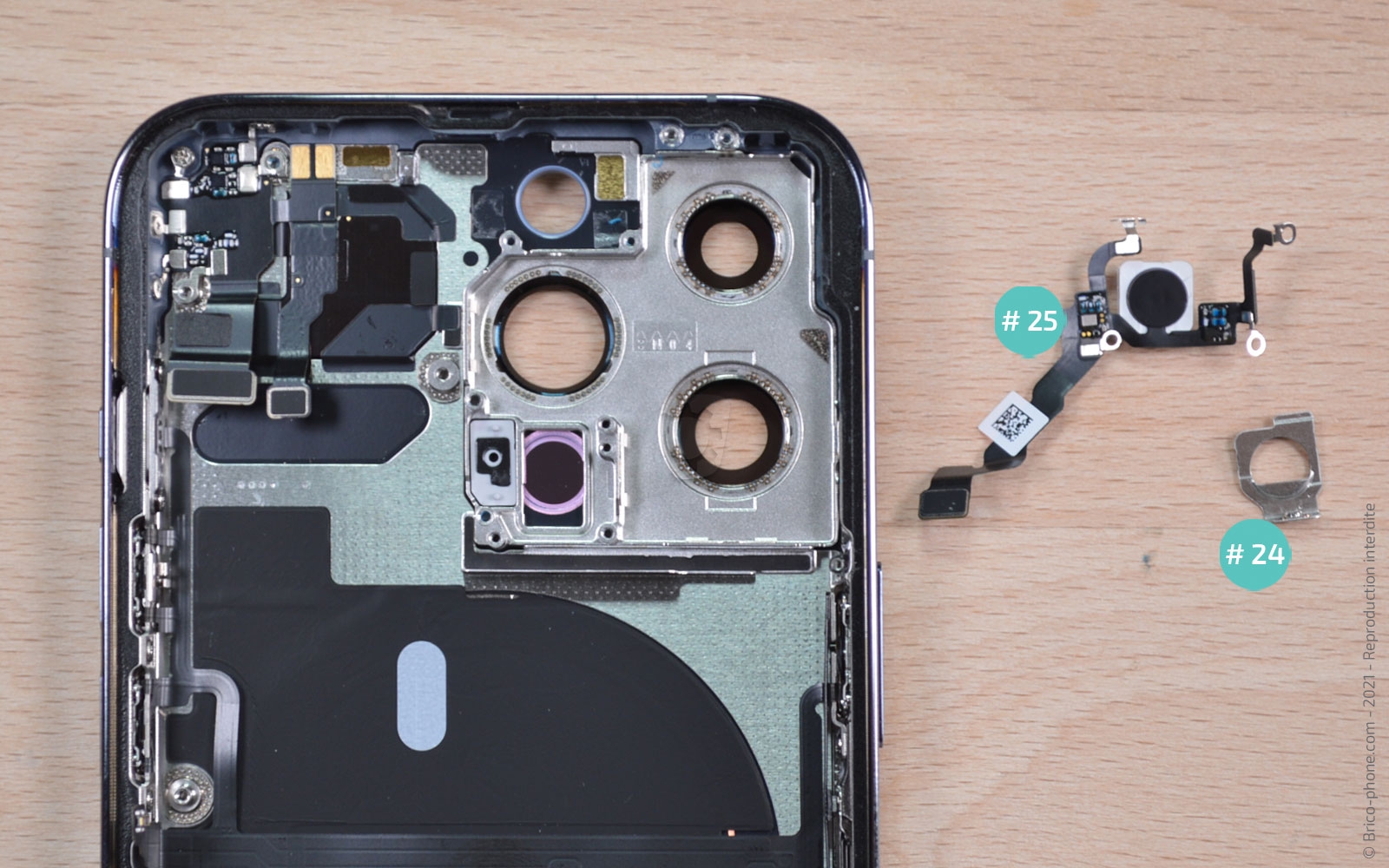 Guide de réparation sur iPhone 13 Pro photo 4