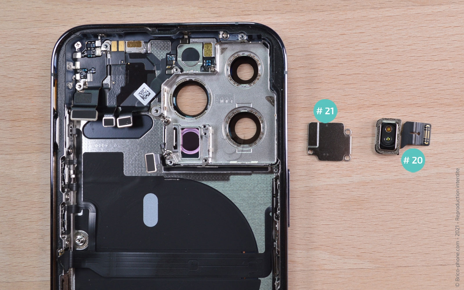 Guide de réparation sur iPhone 13 Pro photo 4