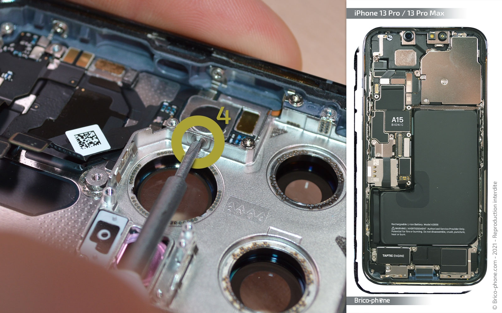Guide de réparation sur iPhone 13 Pro photo 1