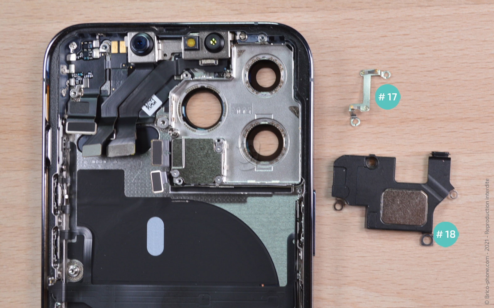 Guide de réparation sur iPhone 13 Pro photo 3