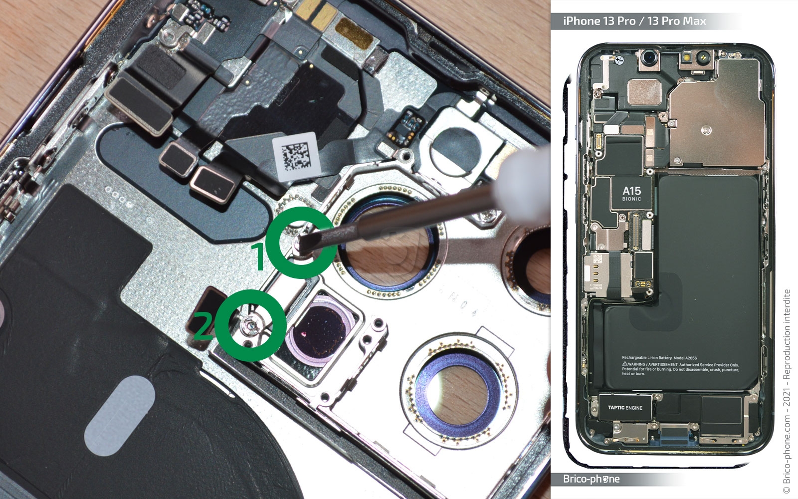 Guide de réparation sur iPhone 13 Pro photo 1