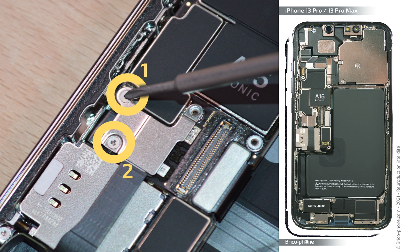Guide de réparation sur iPhone 13 Pro photo 1