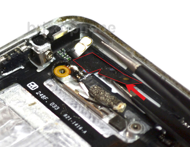 Changement de coque arrière sur iPhone 5 photo 1