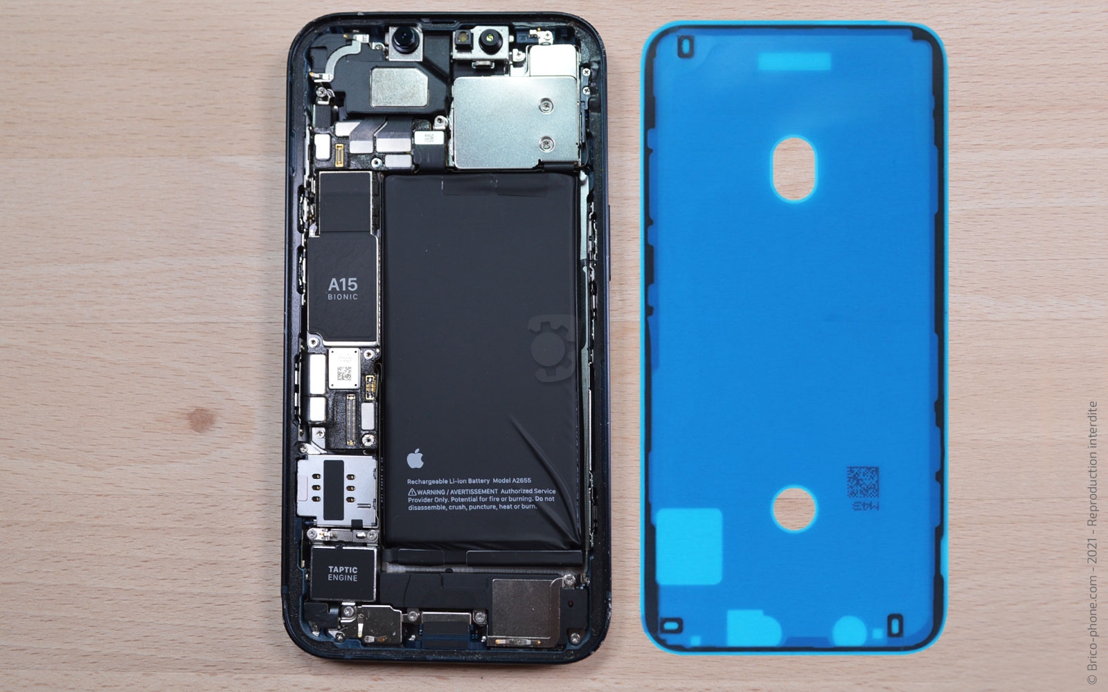 Changement du connecteur de charge sur iPhone 13 photo 1