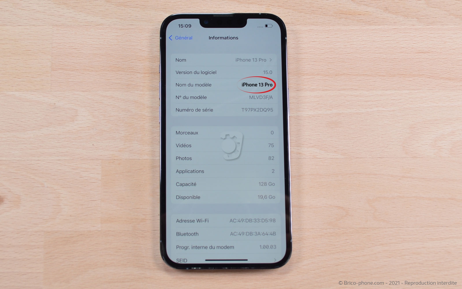 Changement du connecteur de charge sur iPhone 13 Pro photo 1