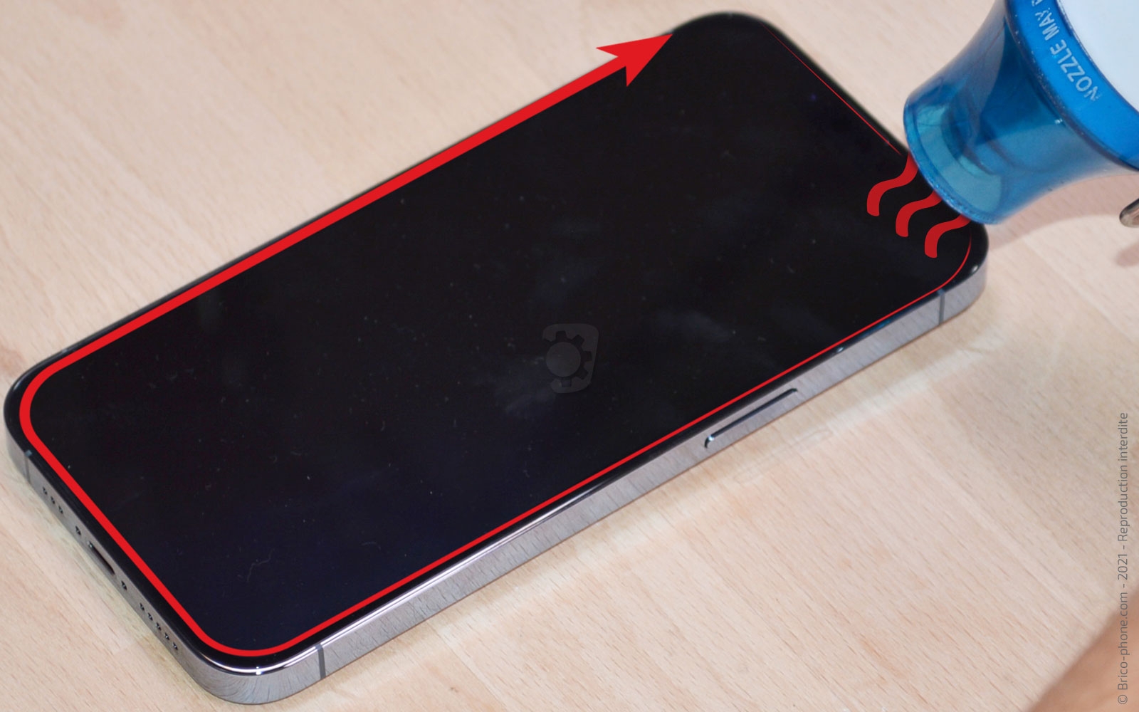 Changement du buzzer (HP interne) sur iPhone 13 Pro photo 2