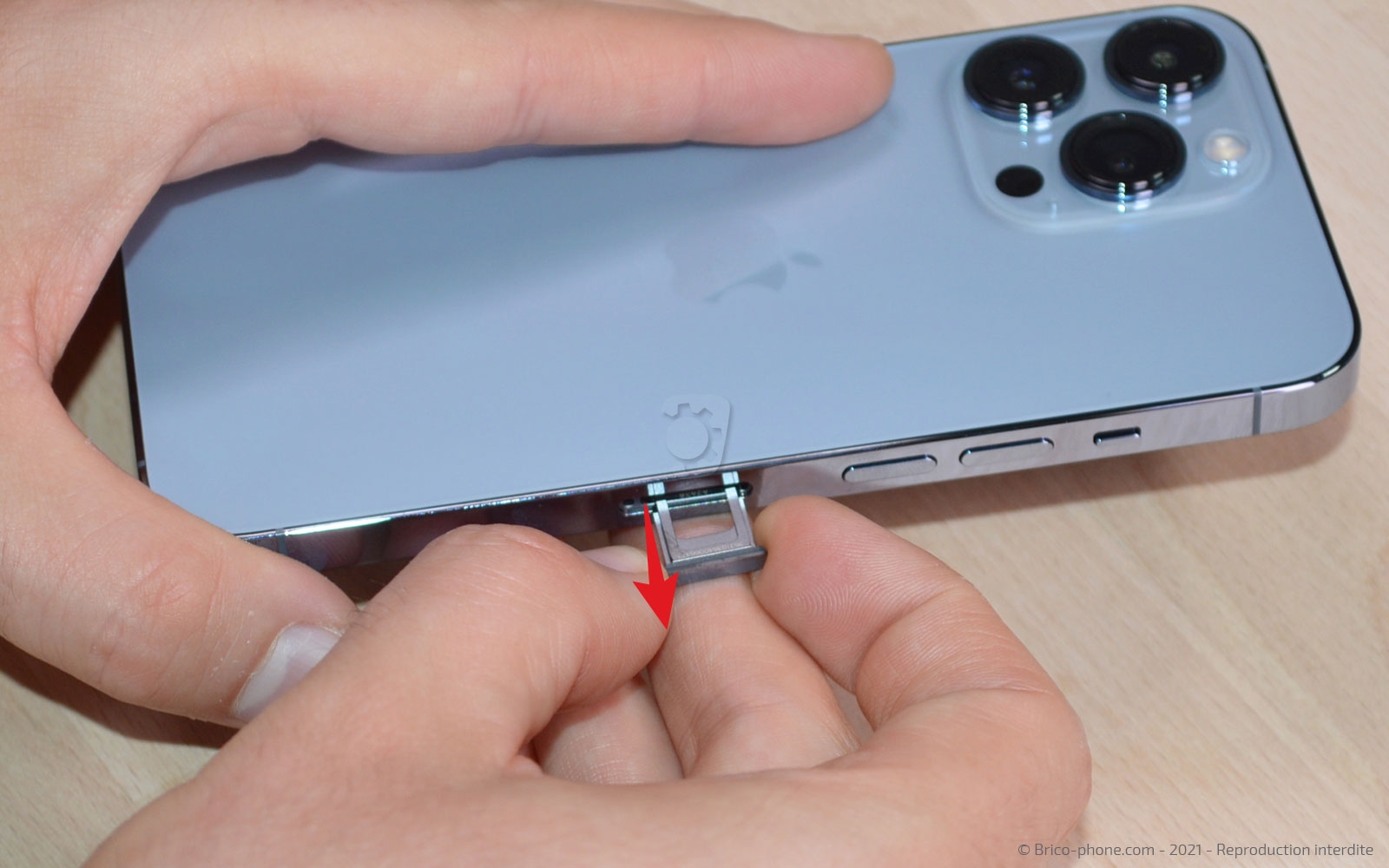 Changement du buzzer (HP interne) sur iPhone 13 Pro photo 3