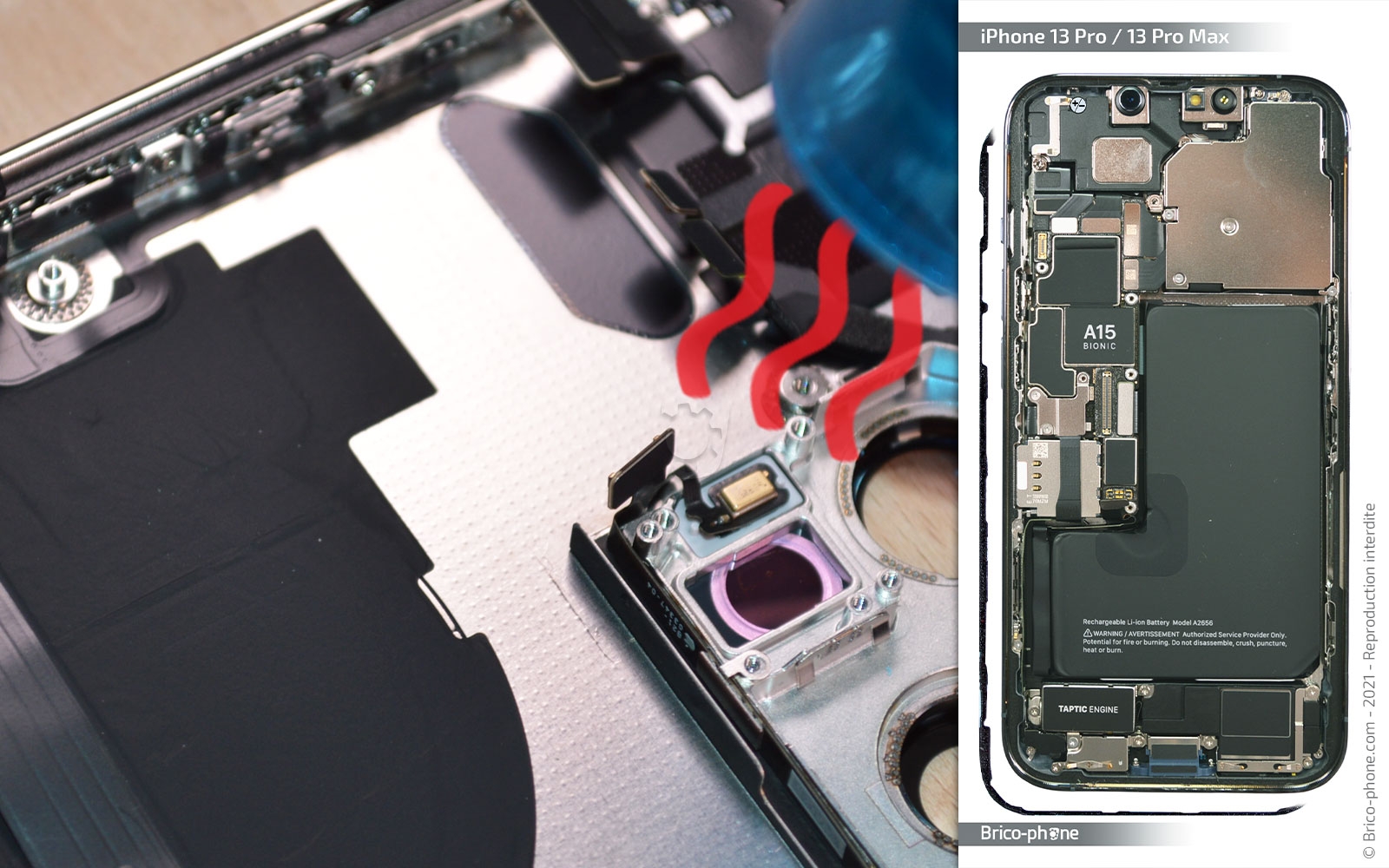 Guide de réparation sur iPhone 13 Pro Max photo 1