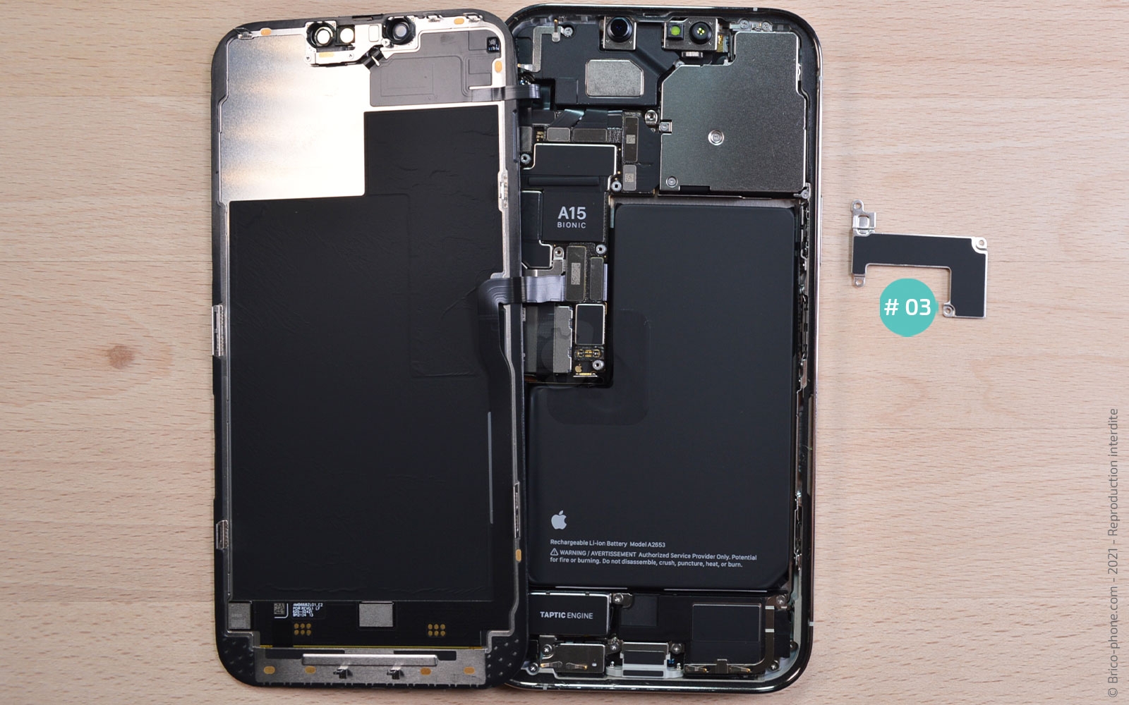 Guide de réparation sur iPhone 13 Pro Max photo 4