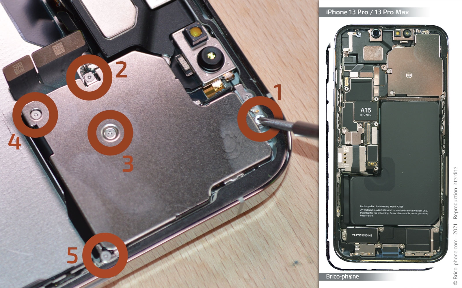 Guide de réparation sur iPhone 13 Pro Max photo 1