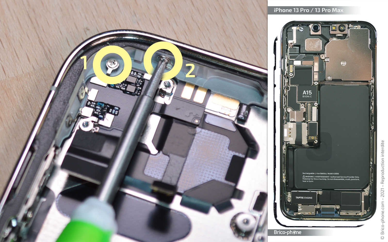 Guide de réparation sur iPhone 13 Pro Max photo 1