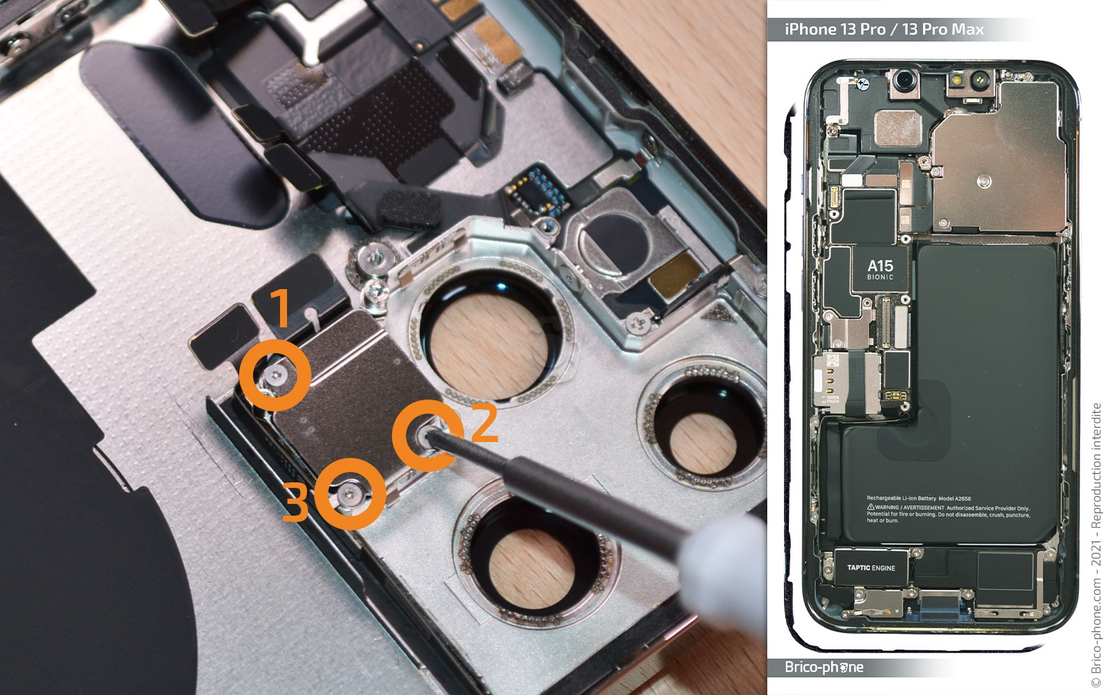 Guide de réparation sur iPhone 13 Pro Max photo 1