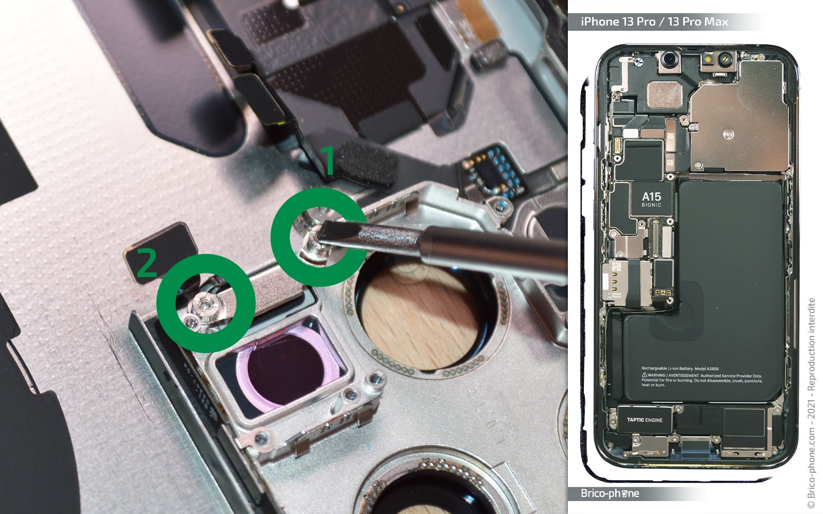 Guide de réparation sur iPhone 13 Pro Max photo 1