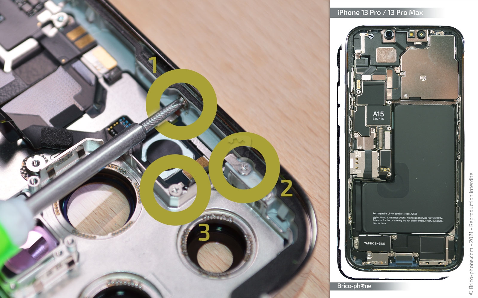 Guide de réparation sur iPhone 13 Pro Max photo 1