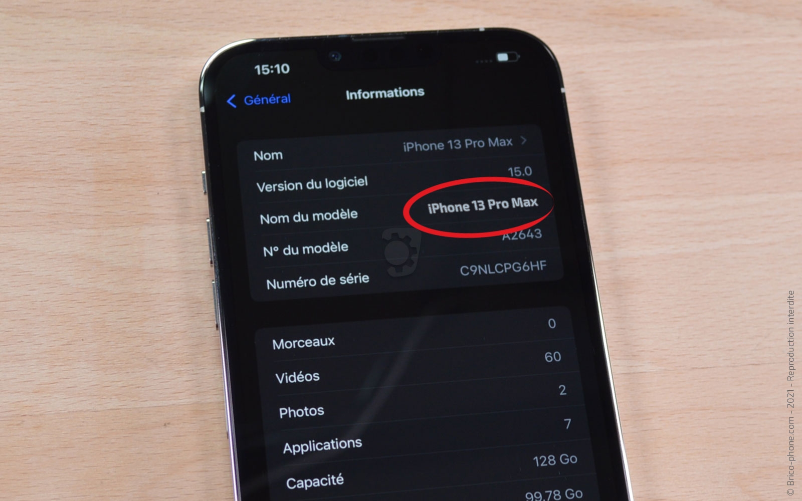Comment remplacer la batterie sur iPhone 13 Pro Max photo 1