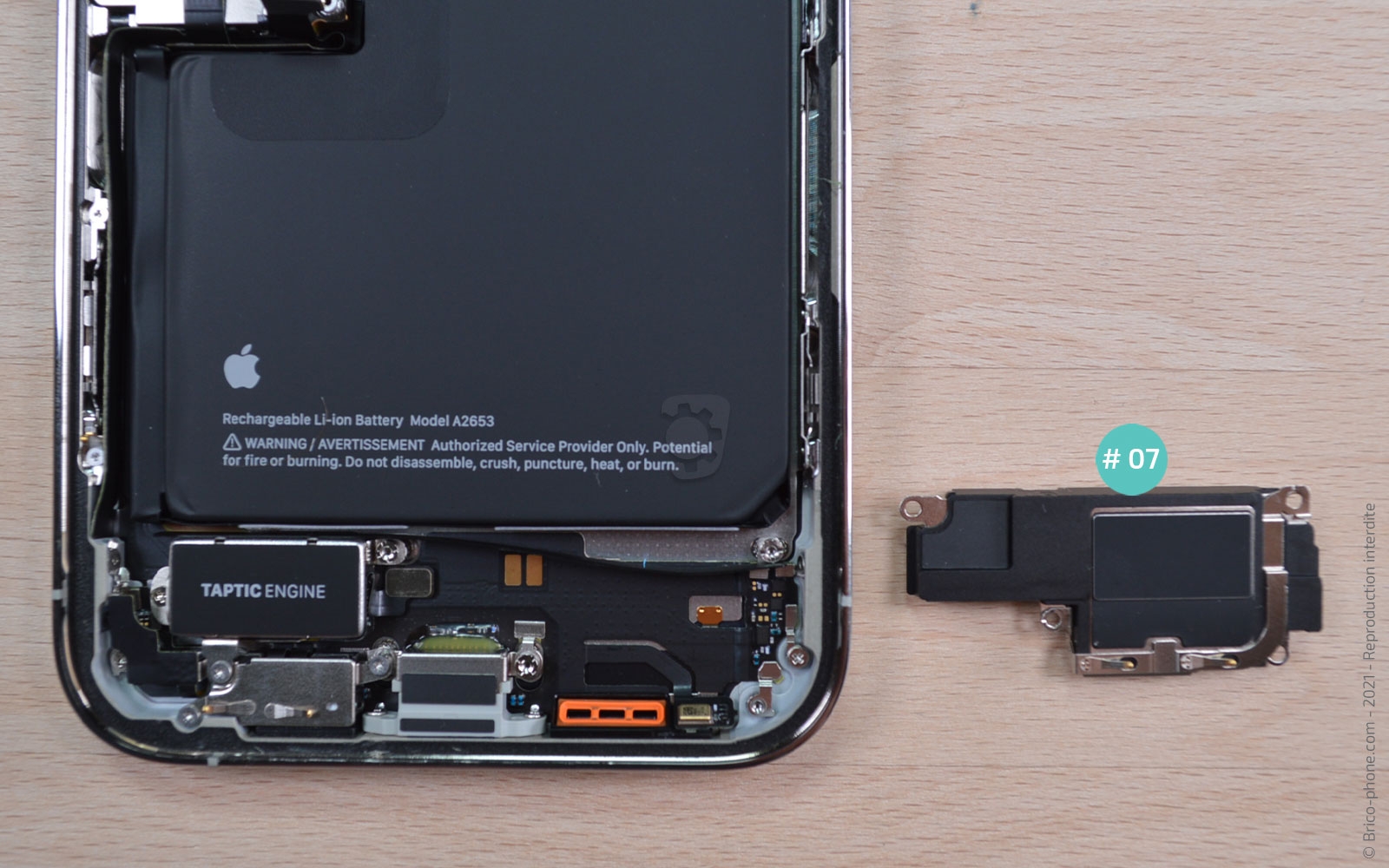 Comment changer le connecteur de charge sur iPhone 13 Pro Max photo 3