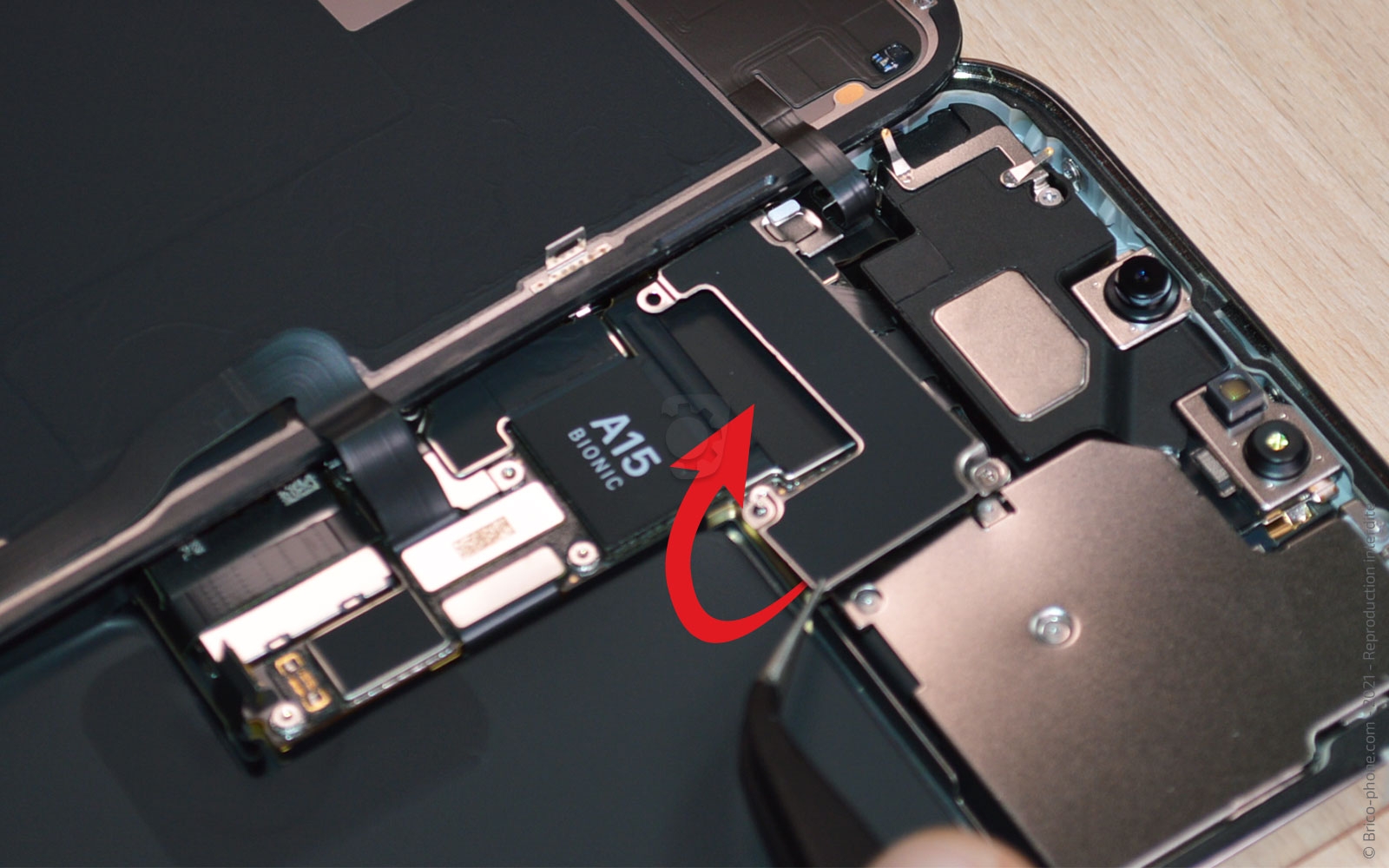 Comment changer le haut-parleur externe sur iPhone 13 Pro Max photo 3