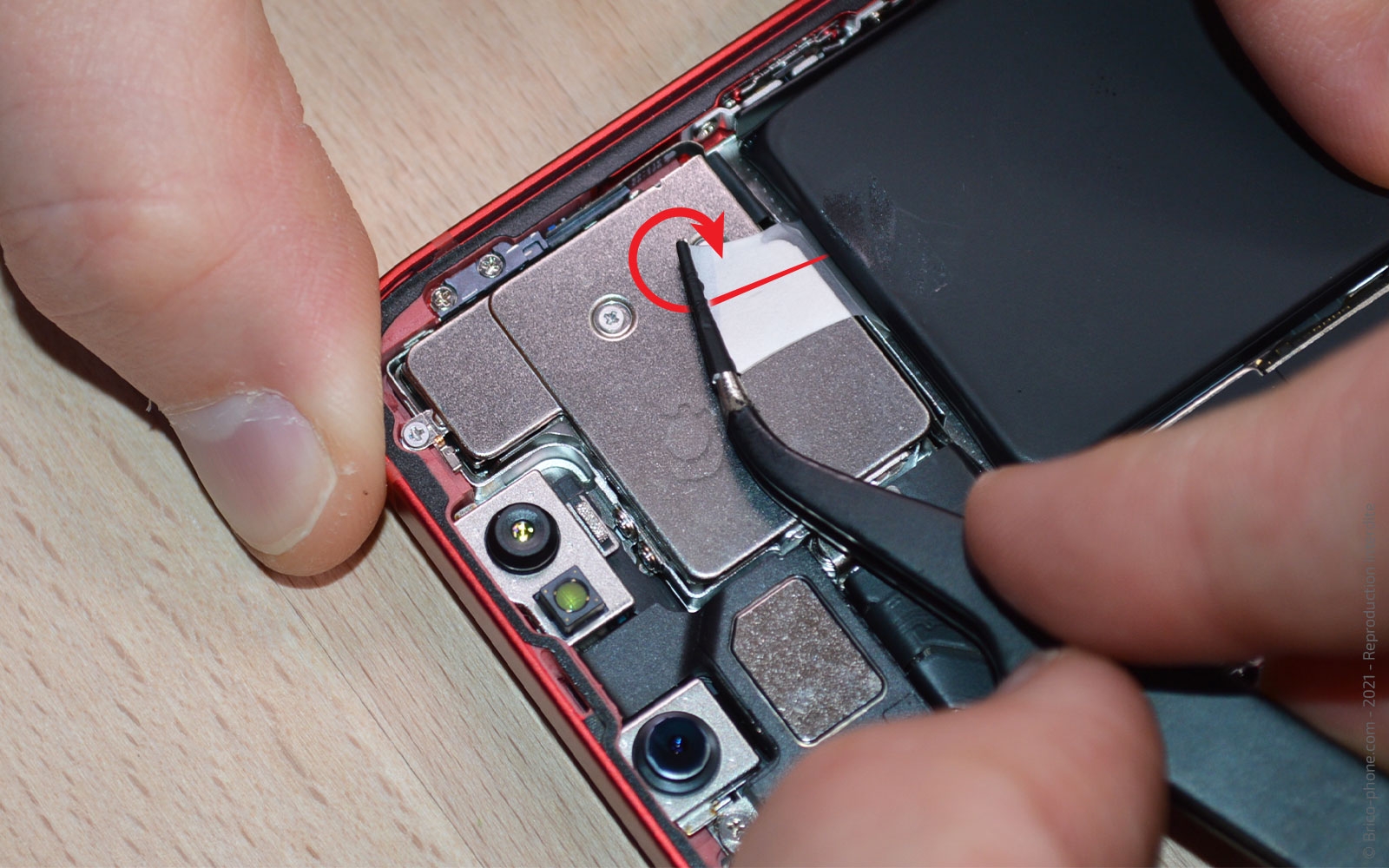 Démontage complet sur iPhone 13 Mini photo 4