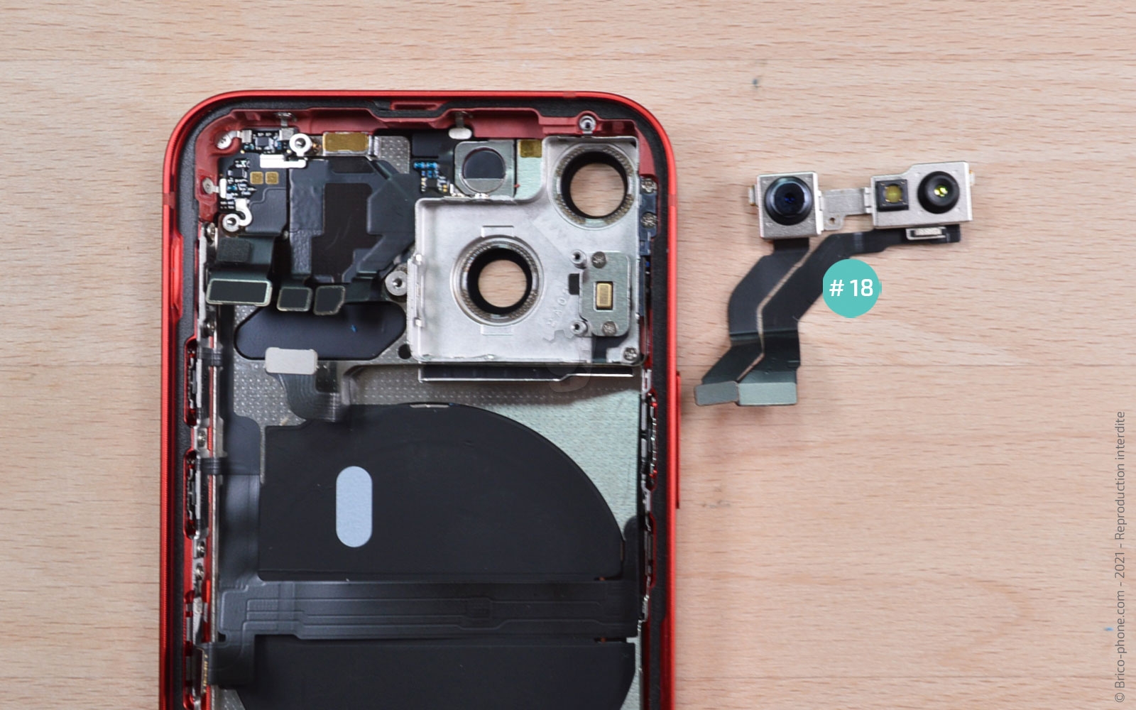 Démontage complet sur iPhone 13 Mini photo 2