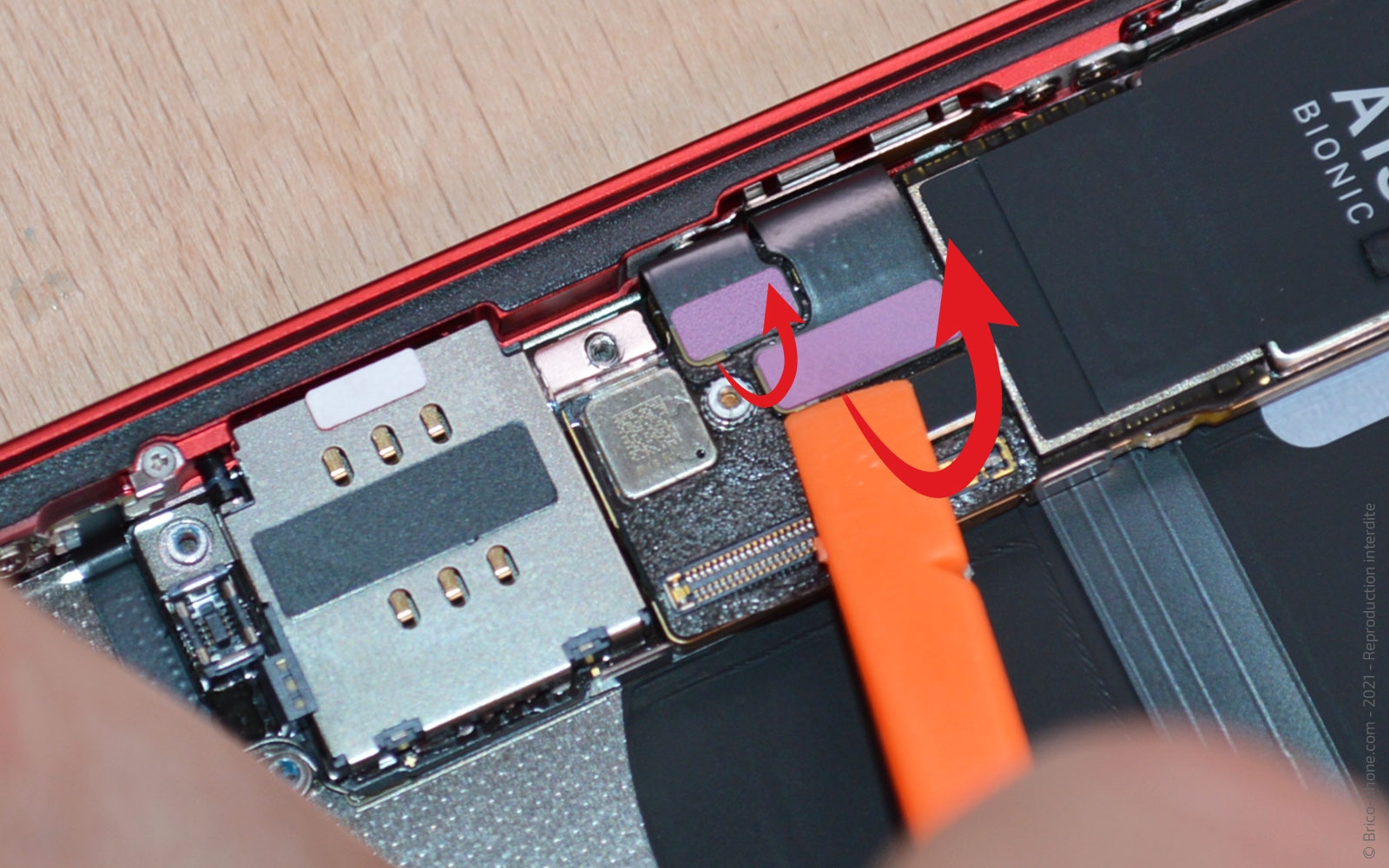 Démontage complet sur iPhone 13 Mini photo 3