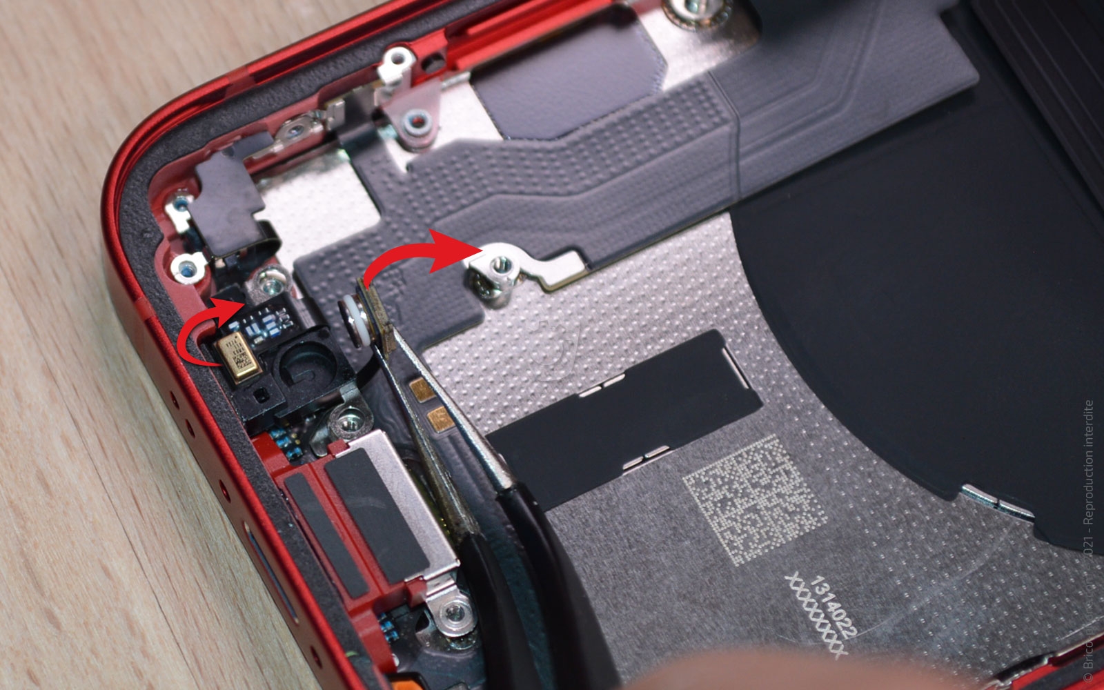 Démontage complet sur iPhone 13 Mini photo 2