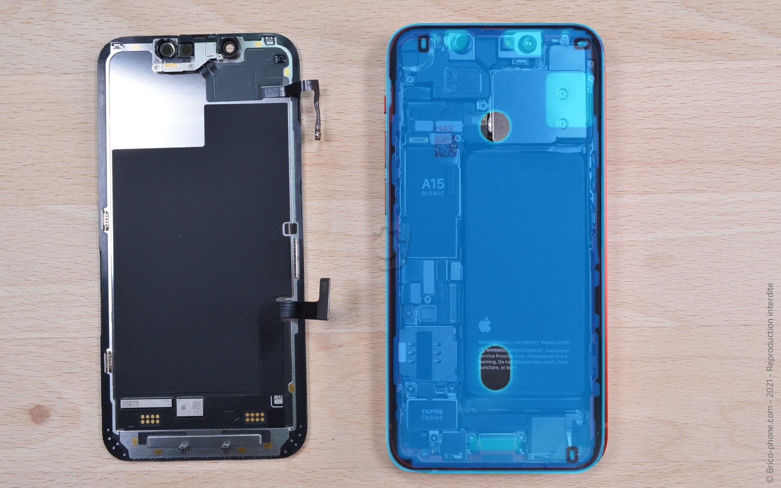 Changement d'écran (vitre + Oled) sur iPhone 13 Mini photo 1