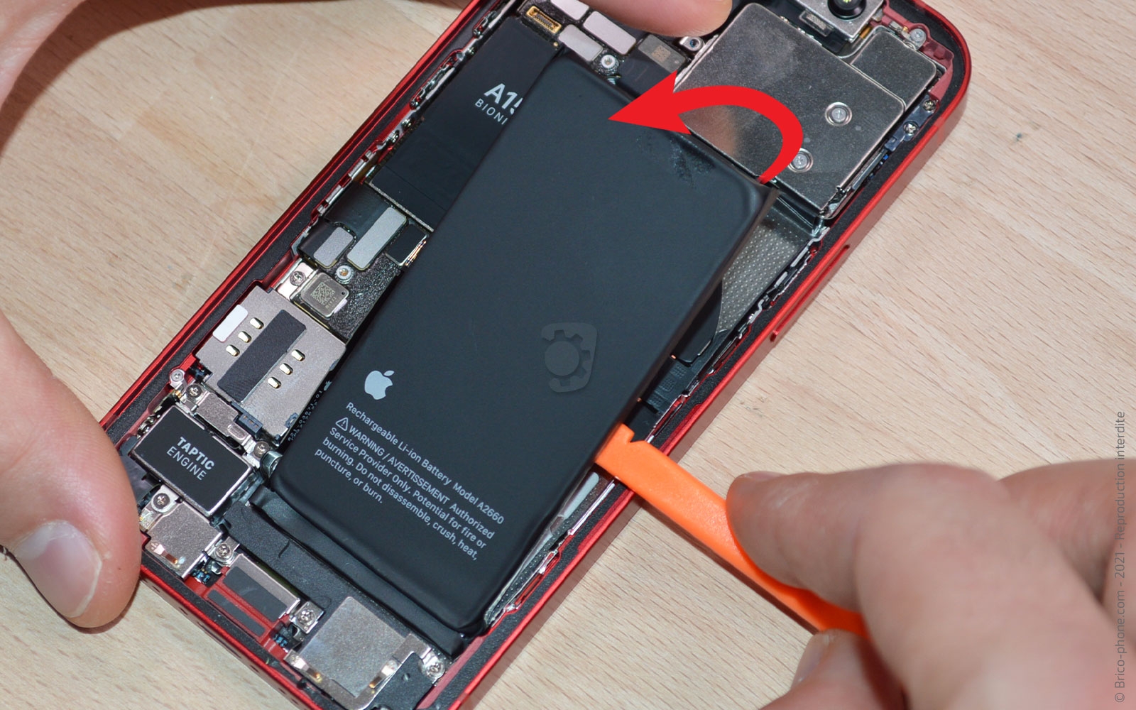 Changement de la batterie sur iPhone 13 Mini photo 1