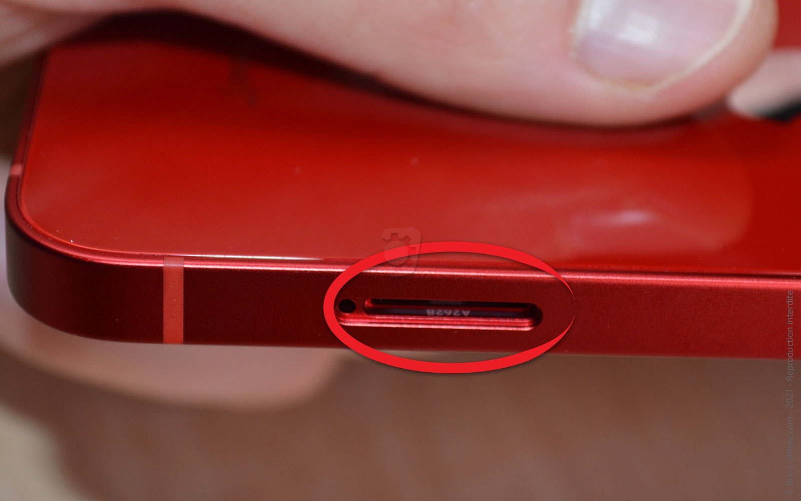 Changement du connecteur de charge sur iPhone 13 Mini photo 4