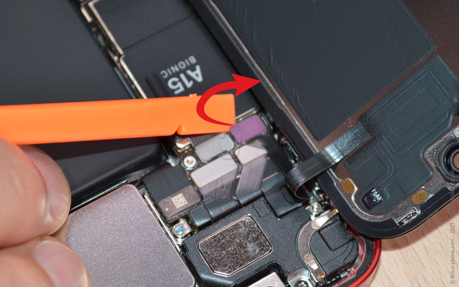 Changement du vibreur (Taptic Engine) sur iPhone 13 Mini photo 1