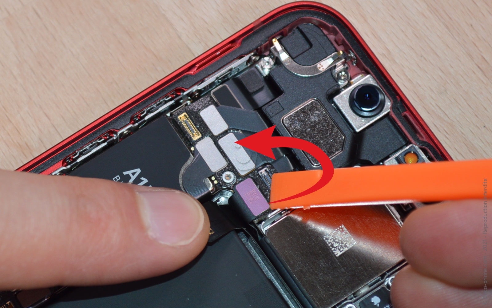 Changement des caméras arrière sur iPhone 13 Mini photo 2