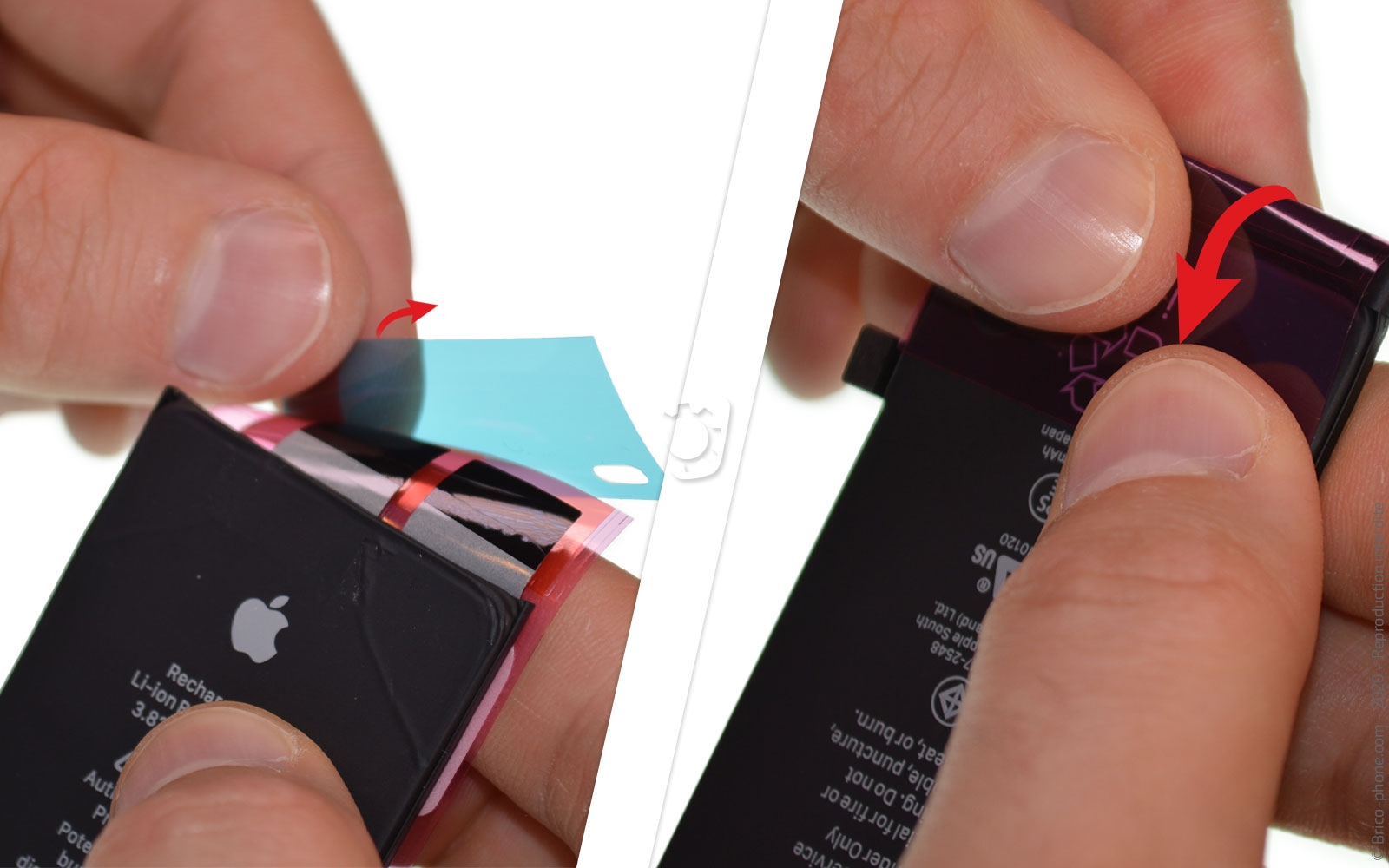 Changement de la coque arrière sur iPhone 8 photo 3