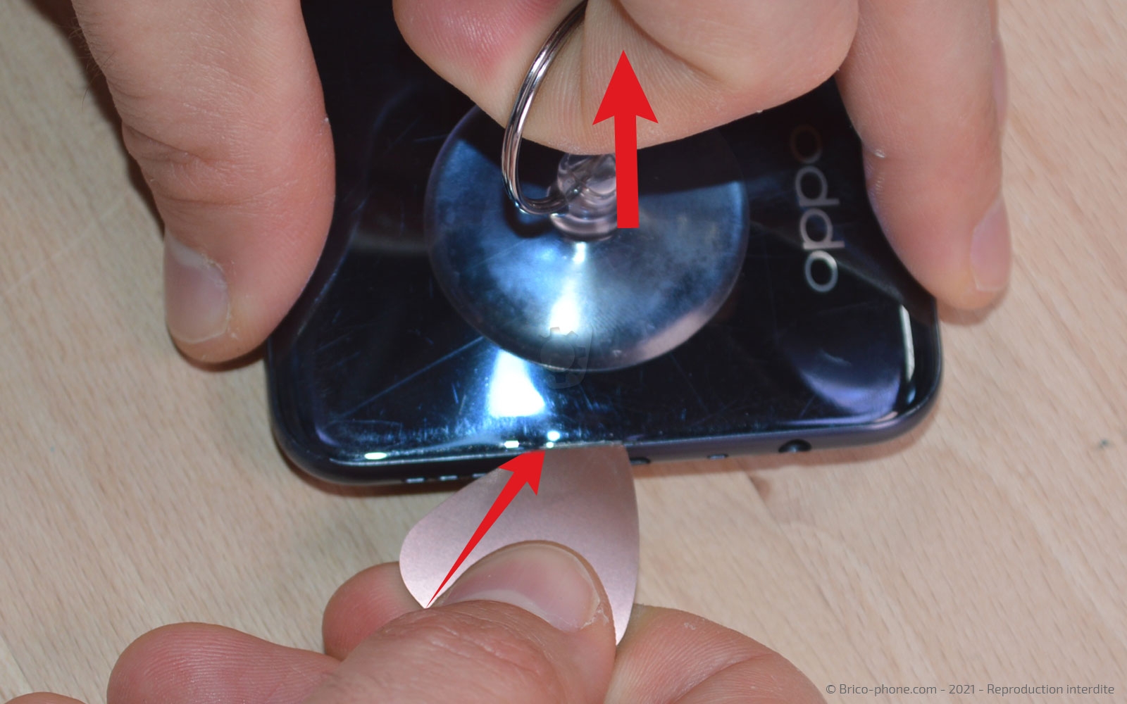 Changement du connecteur de charge sur A15 photo 1