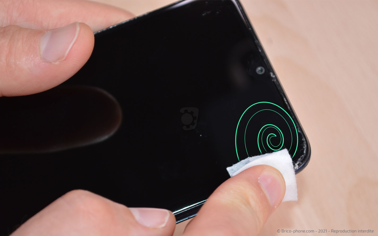 Changement de la vitre arrière sur A15 photo 3