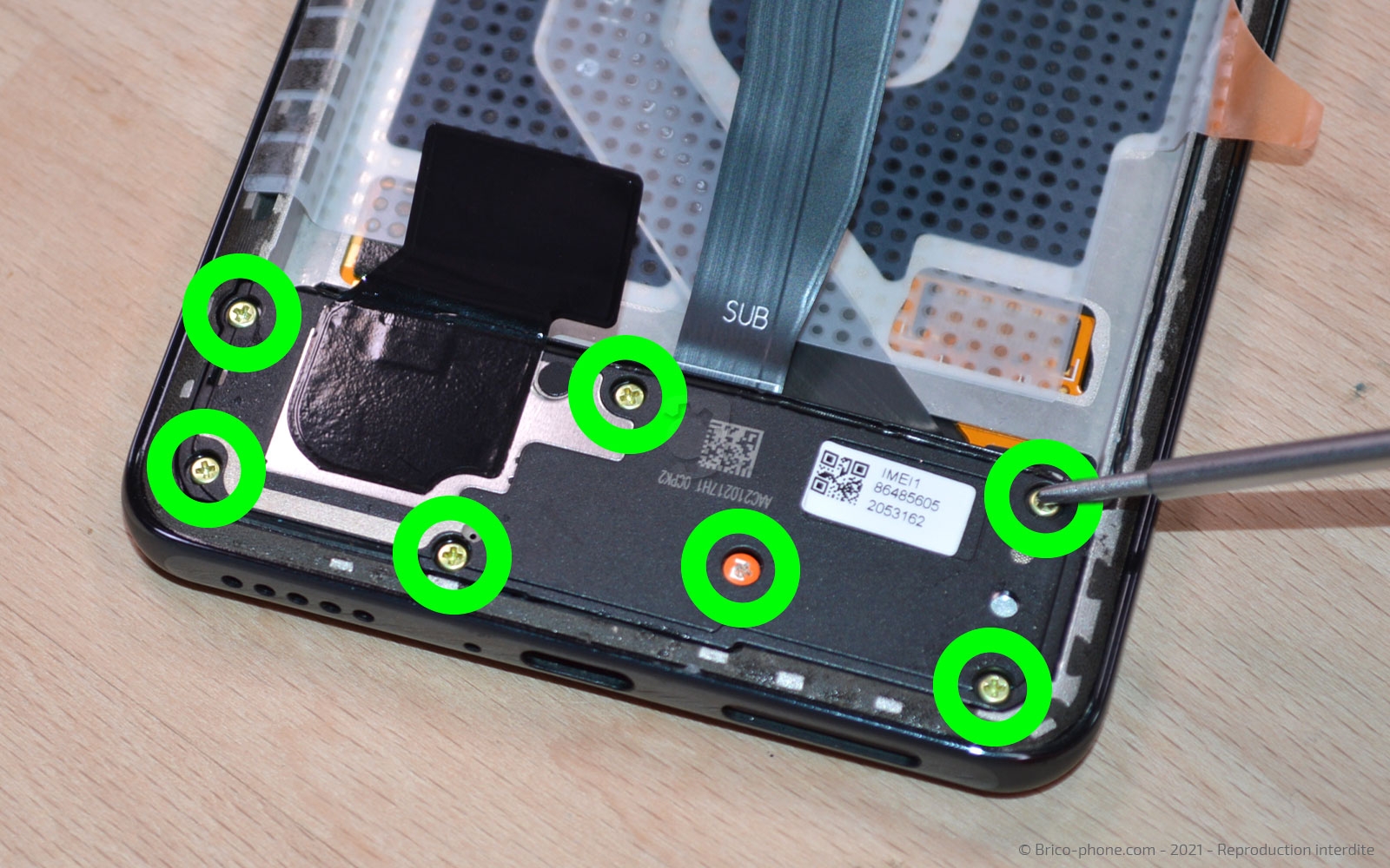 Guide de réparation sur Poco F3 photo 1