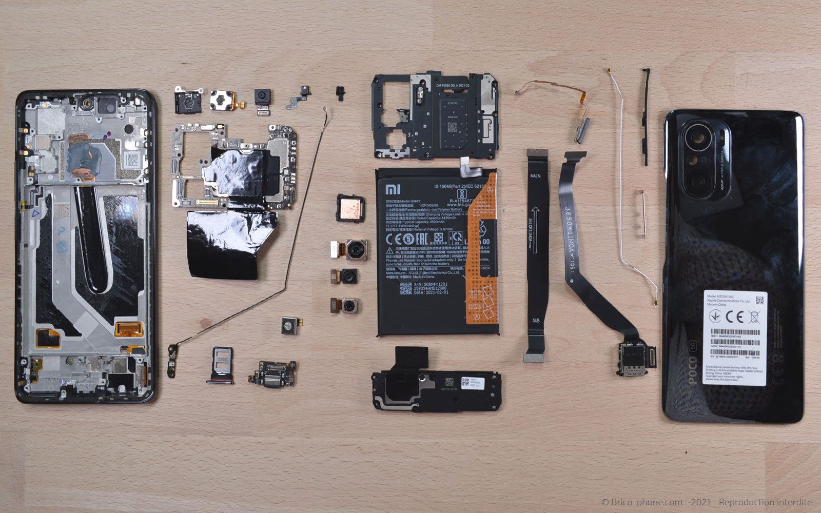 Guide de réparation sur Poco F3 photo 1