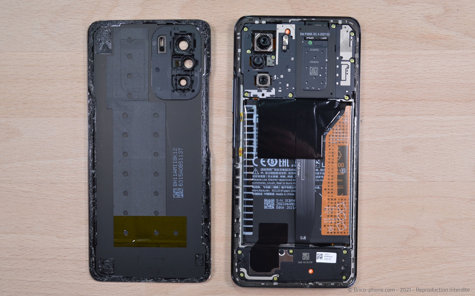 Comment changer le connecteur de charge sur Poco F3 photo 4