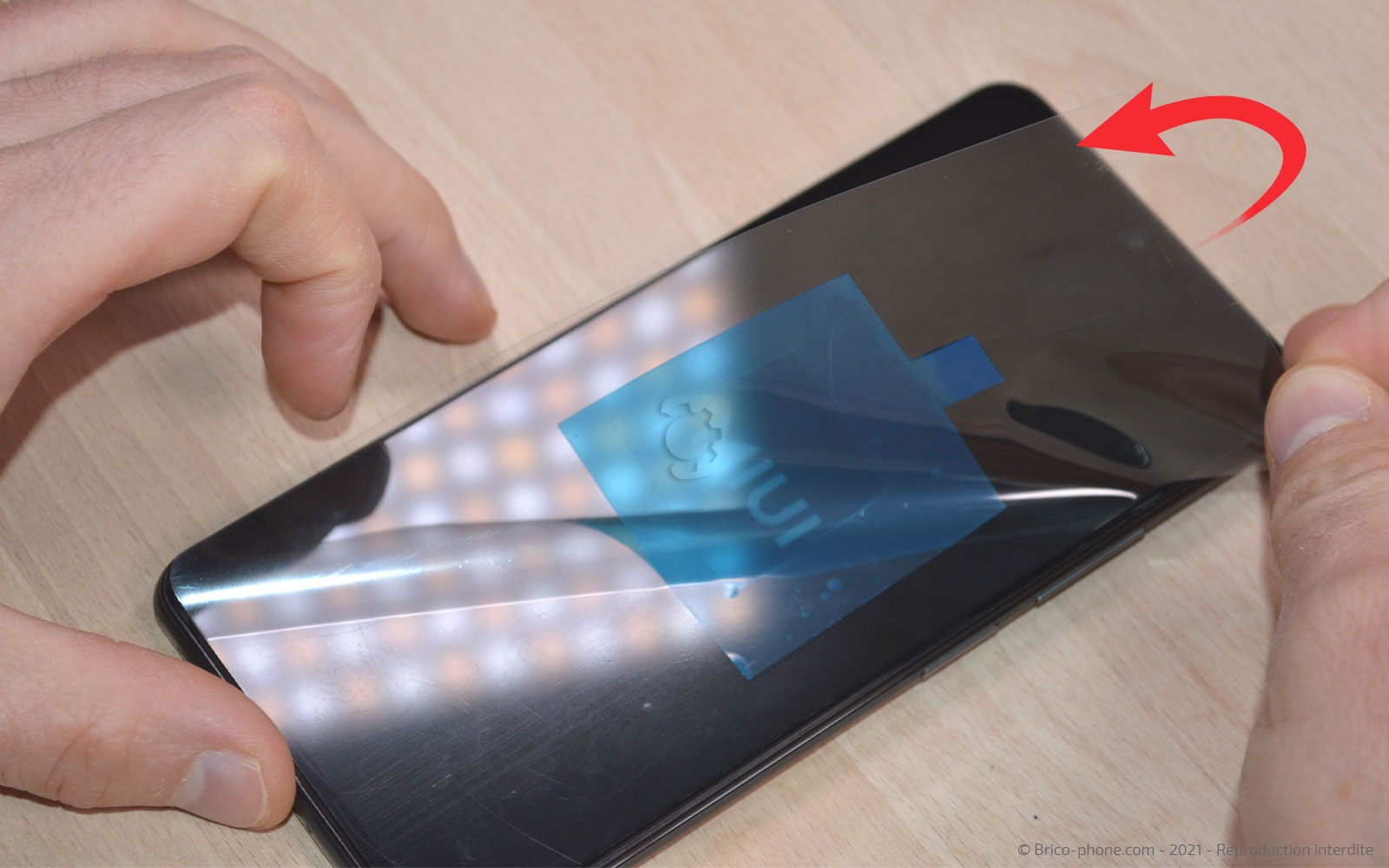 Comment changer le bloc écran sur Poco F3 photo 4